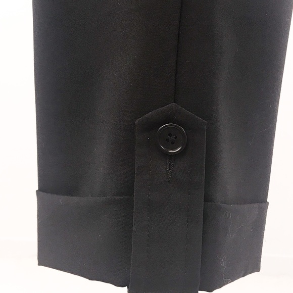 Trina Turk 2 Black Low Rise Trouser Bermuda Shorts - Picture 9 of 12